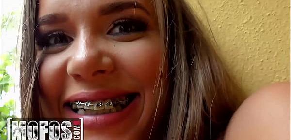  (Stunning) Girl (Liza Rowe) Getting Her First Ever BBC - Mofos